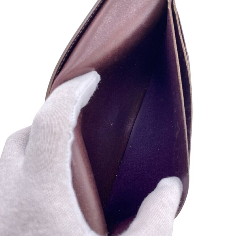 Hermes Dark Brown Leather Wallet - Picture 10 of 11